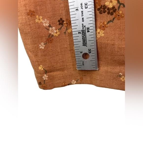 Morningside Designer Collection Back Zip Shift Dress Light Pumpkin V Neck Size 8 - Picture 4 of 5